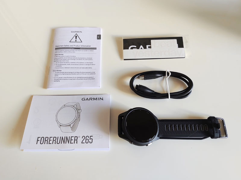 Garmin Forerunner 265 レビュー きれいなディスプレイ＆タッチ操作で